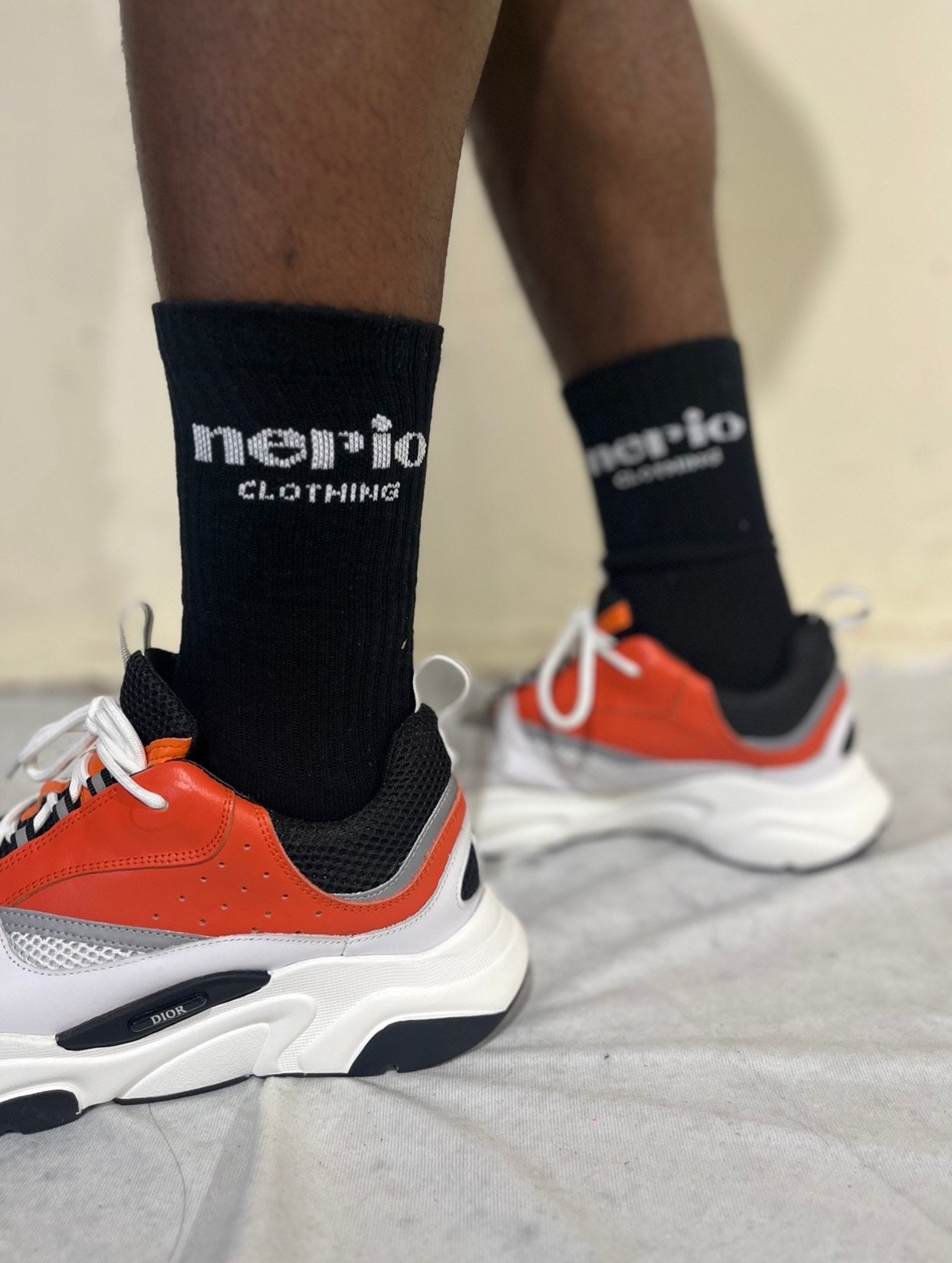 Nerio's Ultimate Crew Socks - Black