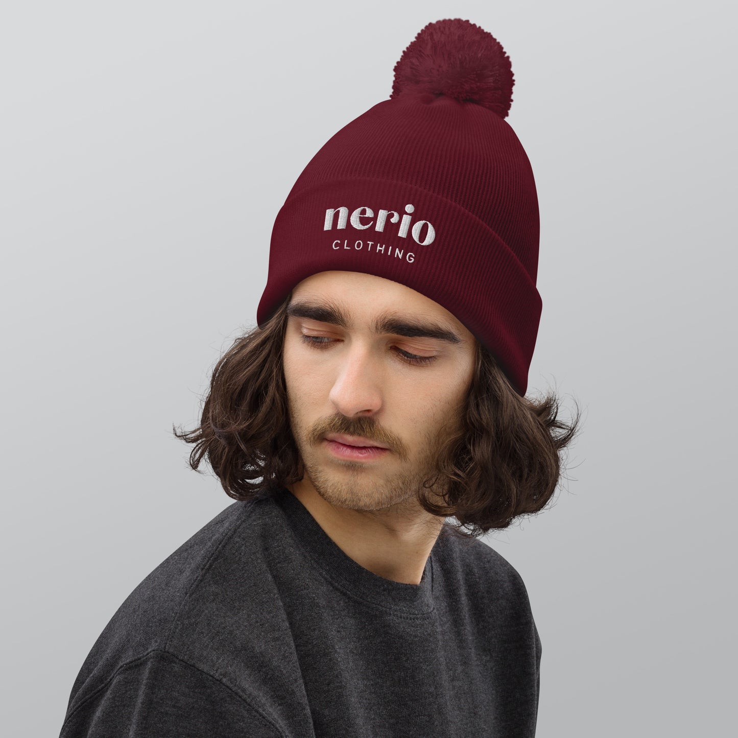 Nerio's Essential Pom-Pom Beanie