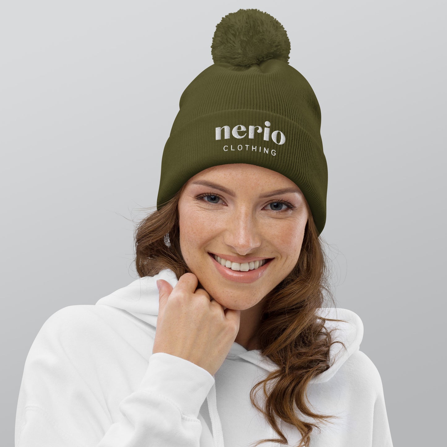 Nerio's Essential Pom-Pom Beanie