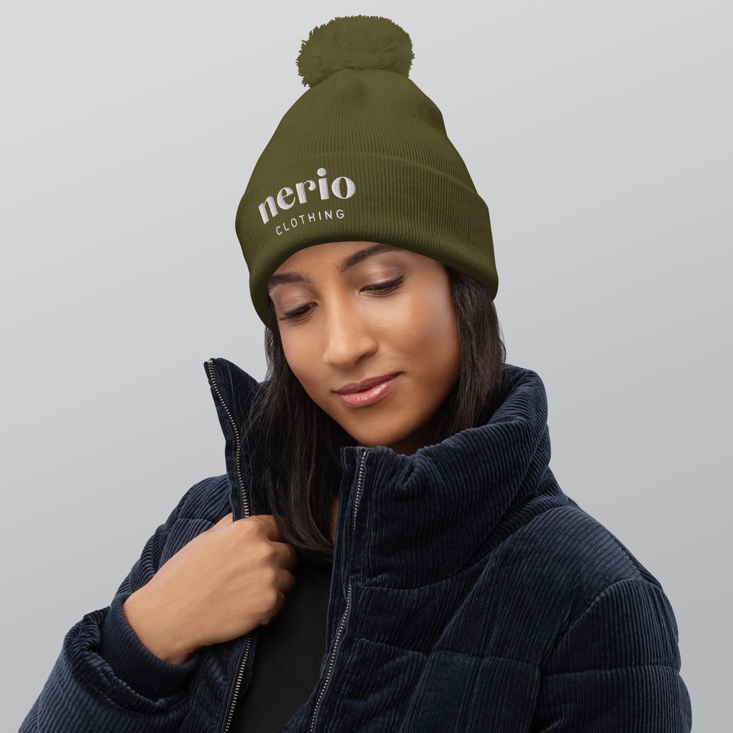 Nerio's Essential Pom-Pom Beanie